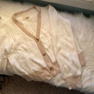 Soft cardigan sweater
